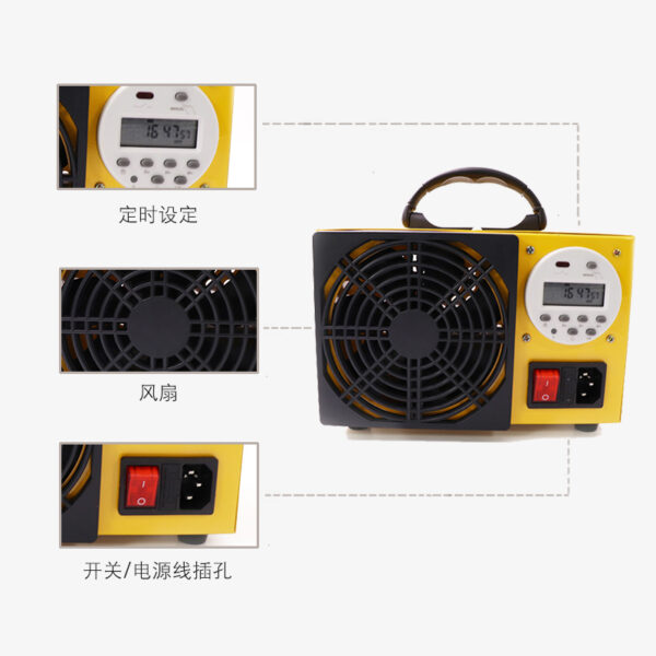數(shù)字定時器家用臭氧發(fā)生器/臭氧消毒機 - 圖片 4